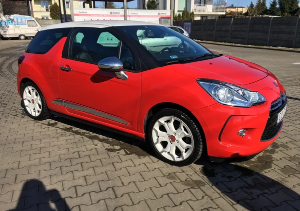 Citroen DS3 cena 25900 przebieg: 70471, rok produkcji 2013 z Bydgoszcz małe 277